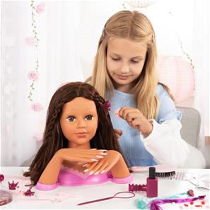 Charlene Magic Nails Sminkdocka - Brunett-13
