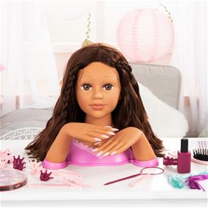 Charlene Magic Nails Sminkdocka - Brunett-14
