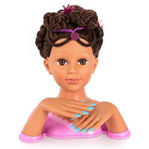 Charlene Magic Nails Sminkdocka - Brunett-16