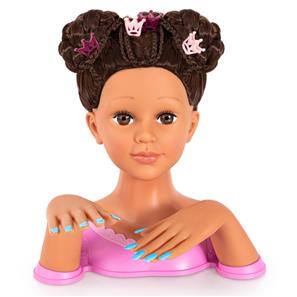 Charlene Magic Nails Sminkdocka - Brunett-18