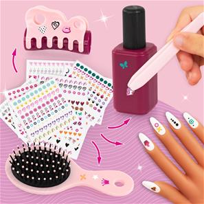 Charlene Magic Nails Sminkdocka - Brunett-21