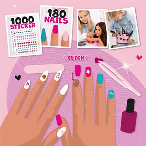 Charlene Magic Nails Sminkdocka - Brunett-22