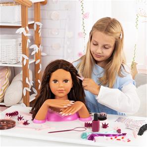 Charlene Magic Nails Sminkdocka - Brunett-4