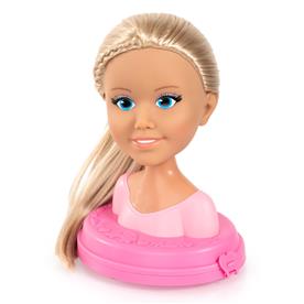 Charlene Top Model Smink och frisör Huvud med kosmetika 21 cm-13