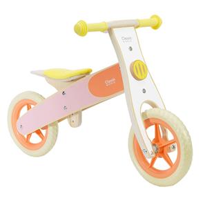 Classic World balanscykel i trä rosa med justerbar sits-3