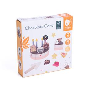 Classic World Chokladkaka lekmat i trä (24+ månader)-2