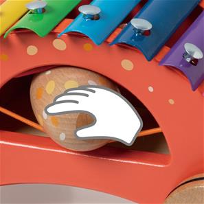 Classic World Dinosaurie Xylofon (från 18 M)-6