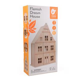 Classic World Flemish Dream House dockhus i trä-8