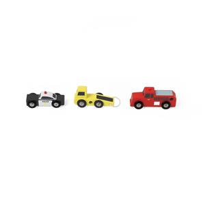 Classic World Fordon i trä – 3 utrycknings- och servicebilar-6