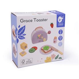Classic World Grace Brödrostset med tillbehör - Träleksaker-2
