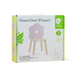 Classic World Grace stol för barn, Blomma-3