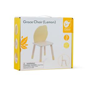 Classic World Grace stol för barn, citron-2