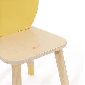 Classic World Grace stol för barn, citron-6