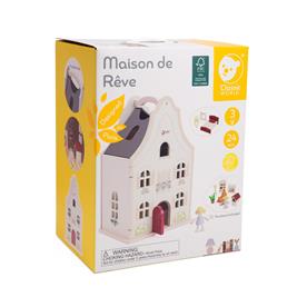 Classic World Maison de Reve dockhus i trä med tillbehör-9