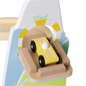 Classic World Mountain Racer Bilbana i trä - Med 3 bilar-5