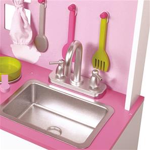 Classic World Pink Leksakskök i Trä-4