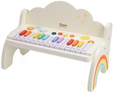 Classic World Rainbow Barnpiano med ljus (från 3 år)