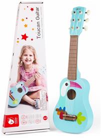 Classic World Tukan Gitarr med 6 strängar för barn (från 36 M)