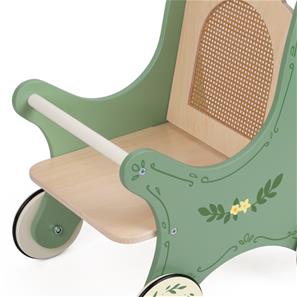 Classic World Vintage dockvagn i trä med retrodesign-4