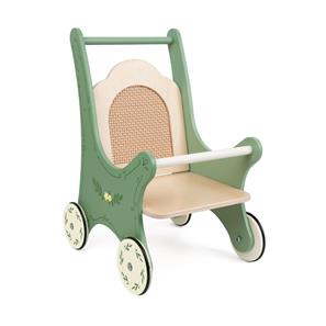 Classic World Vintage dockvagn i trä med retrodesign-7