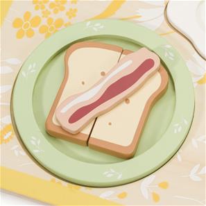 Classic World Vintage Frukostbricka i trä – Leksaksmat-3