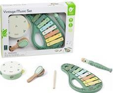 Classic World Vintage Musikpaket med musikinstrument (från 18 mån)