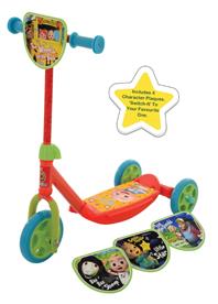 Cocomelon 4-i-1 Deluxe trehjulig sparkcykel-6