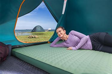 ComforTrek Luxe Elite självuppblåsande liggunderlag 203 x 152  x 11 cm-4