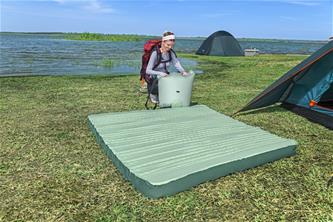 ComforTrek Luxe Elite självuppblåsande liggunderlag 203 x 152  x 11 cm-5