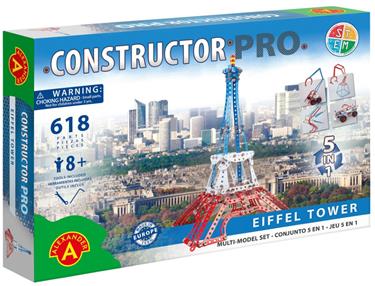 Constructor Pro Eiffeltornet 5-i-1 Metallkonstruktion Byggsats