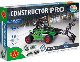 Constructor Pro Manta 5-i-1 Metallkonstruktion Byggsats
