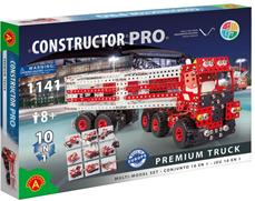 Constructor Pro Premium Lastbil 10-i-1 Metallkonstruktion Byggsats