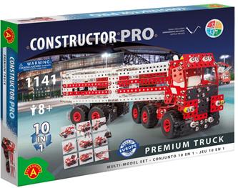 Constructor Pro Premium Lastbil 10-i-1 Metallkonstruktion Byggsats