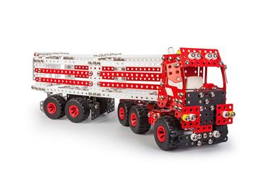 Constructor Pro Premium Lastbil 10-i-1 Metallkonstruktion Byggsats-2