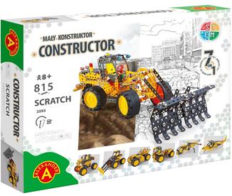 Constructor Pro SCRATCH 5-i-1 Metallkonstruktion Byggsats