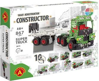 Constructor Pro Super Truck 10-i-1 Metallkonstruktion Byggsats