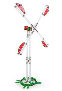 Constructor Pro Windmill 5-i-1 Metallkonstruktion Byggsats-2