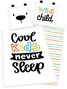 Cool kids never sleep Sängkläder – 100 procent bomull
