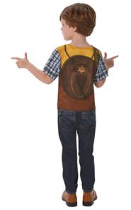 Cowboy T-Shirt utklädningskläder till barn-2