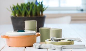 Dantoy BIO plast middagsset 22 delar-2
