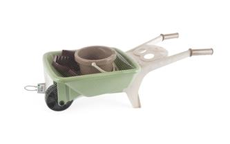 Dantoy Green Garden Skottkärra set. Längd: 66 cm-3