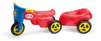Dantoy motorcykel med plasthjul-2