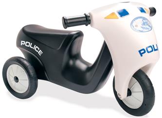 Dantoy Polismotorcykel med gummihjul
