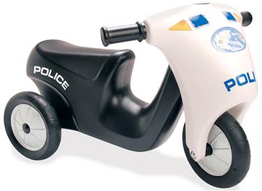 Dantoy Polismotorcykel med gummihjul