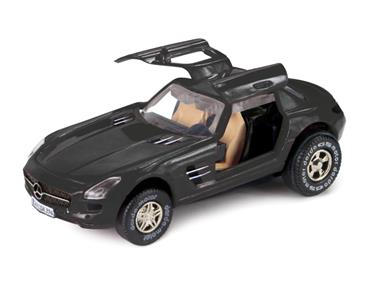 Darda Mercedes-Benz SLS AMG, Svart