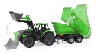 Deutz-Fahr Agrotron 7250 TTV Worxx Traktor med släp-2
