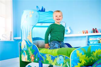 Dinosaur Trä Junior barnsäng (140cm)-15