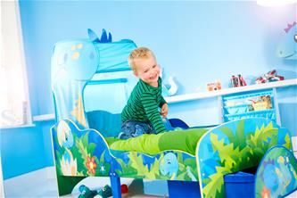 Dinosaur Trä Junior barnsäng (140cm)-17