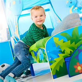 Dinosaur Trä Junior barnsäng (140cm)-4