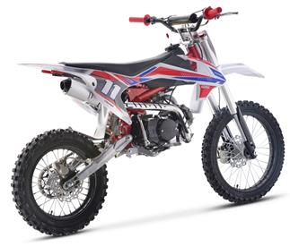 Dirt Bike 125cc 4-takts Crosser 17''/14'' (Ny version)-3